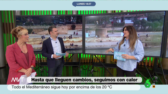 Joanna Ivars explica en Más Vale Tarde que hoy es el Día Mundial de los hombres y las mujeres del tiempo, cuyo origen se remonta a "un meteorólogo americano". La felicitación de Iñaki López y Cristina Pardo, en este vídeo.